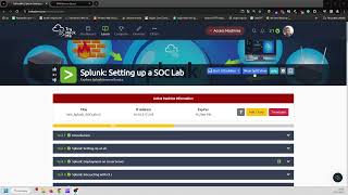 TryHackMe 809 Splunk Setting up a SOC Lab [upl. by Messing]