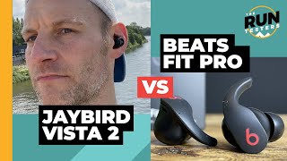 Jaybird Vista 2 vs Beats Fit Pro Three Run Testers reveal the best wireless running buds [upl. by Rasecoiluj]