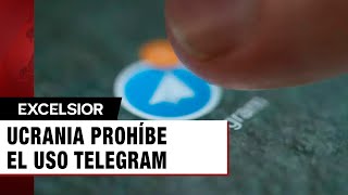 Ucrania prohíbe el uso Telegram por miedo al espionaje ruso [upl. by Kellby]