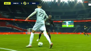 Hugo Ekitike TESTED Himself vs PSG [upl. by Notwen]