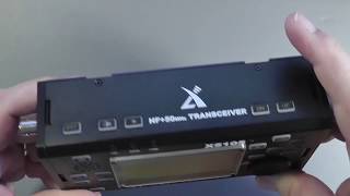 Review of MFJs new Xiegu X5105 HF QRP Deluxo 118 [upl. by Gwenneth]