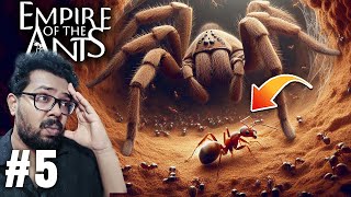 ANT FOUND A GIANT SPIDER NEST WHILE HUNTING  Part 5 [upl. by Asor]