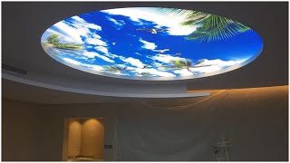 Stretch Ceiling 3D illusion Effect [upl. by Aivalf]