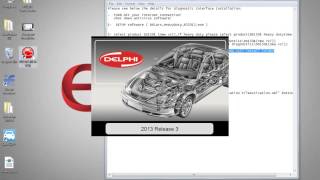 Delphi 2013 3 ds150e installation and activation [upl. by Yadrahc]