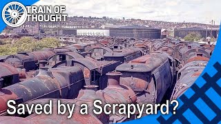 How a scrapyard unintentionally helped preserve steam locomotives  Barry Island Scrapyard [upl. by Atsyrt]