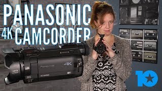 REVIEW Panasonic 4k Camcorder [upl. by Gauldin92]