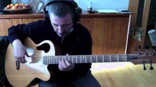 Jordi Gaspar  Falling Grace  Acoustic Bass Guitar solo [upl. by Sabine]