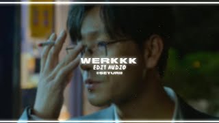 werkkk edit audio  tisakorean [upl. by Sitra]