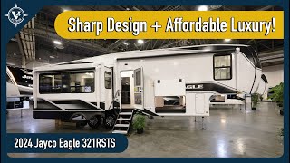 2024 Jayco Eagle 321RSTS  Remodeled 5th Wheel Floorplan [upl. by Herzberg]