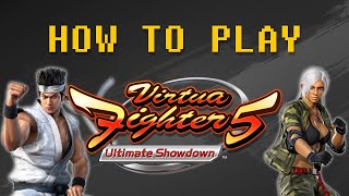 How to play Virtua Fighter 5 Ultimate Showdown [upl. by Annaerb423]