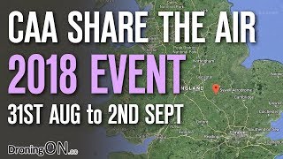 CAA Share The Air Event 2018  29th Aug2nd Sept  Sywell Aerodrome [upl. by Bradeord]