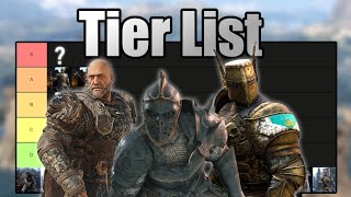 Apollyon Daubeny amp Holden make a ForHonor tier list [upl. by Eustis]