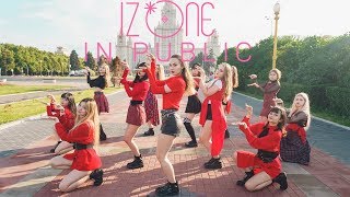 KPOP IN PUBLIC IZONE 아이즈원  La Vie en Rose MAMA ver by BLOOMs Russia [upl. by Notlim766]