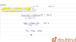 The specific rotation of two glucose anomers are alpha   110 and beta  19 and [upl. by Hannibal]