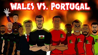 PORTUGAL vs WALES 20 Cristiano Ronaldo Goal and Advert ParodyEuro 2016 SemiFinal [upl. by Llohcin]