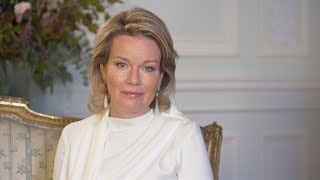 Statement by Her Majesty Queen Mathilde of the Belgians [upl. by Atauqal]