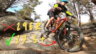 Why I Dont Ride My 29er MTB Anymore  29er vs 275 [upl. by Emeline]