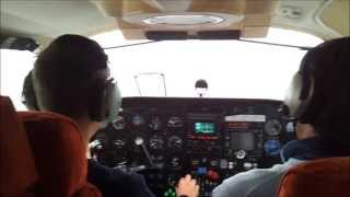 IFR Approach LOCDME Piper PA34 Seneca III [upl. by Floss657]