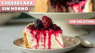 CHEESECAKE SIN HORNO y SIN GELATINA [upl. by Samal]