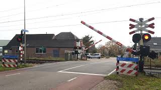 Spoorwegovergang Koekange  Dutch Railroad Crossing [upl. by Hailahk]