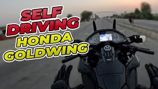 CRUISE CONTROL ON HONDA GOLDWING  ZS MOTOVLOGS [upl. by Elberfeld]