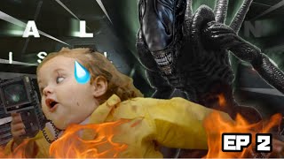 HE’S AFTER MY CHEEKS  Alien Isolation  episode 2 [upl. by Mauri618]