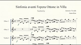 Vivaldi  Sinfonia from Ottone in Villa RV 729 [upl. by Hsetirp]