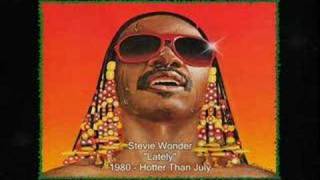 Stevie Wonder  Lately [upl. by Nagy]