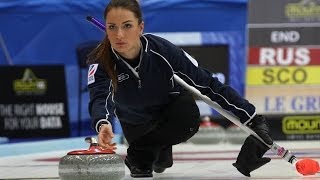 CURLING RUSSWE Euro Chps 2013  Women Draw 3 [upl. by Auhoj]