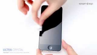 Installation video of SPIGEN SGP Steinheil for iPhone 5s55c [upl. by Lilah]