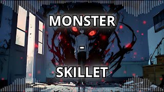 Monster  Skillet  Lyrics  Sub Español [upl. by Qulllon886]