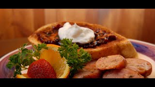 How to make Lingonberry French Toast and 90 second omelettes [upl. by Ynolem]