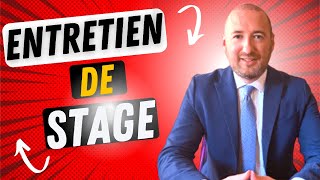 ENTRETIEN DE STAGE LES QUESTIONS A POSER ✅ [upl. by Eblehs501]