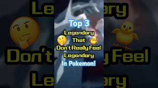 Legendary POKEMON That Don’t Really Feel Legendary pokemon shorts legendary [upl. by Gavan352]