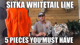 5 pieces of Sitka Gear all whitetail hunters must have [upl. by Anitsyrk433]