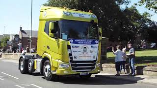 Berwickshire Charity Truck Run 2022  Greenlaw [upl. by Hsihsa]