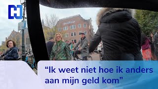 Spontaan klanten oppikken op straat mag niet meer fietstaxis doen het toch [upl. by Lielos925]