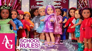 The Fashion Show Must Go On  EP 10  American Girl Adventures School Rules [upl. by Airetnahs37]