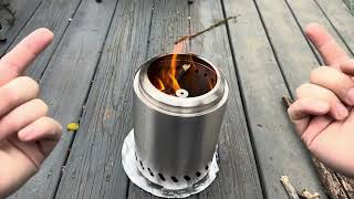 Smokeless Unboxing Assembly amp Review of Yefu Tabletop Fire Pit [upl. by Tini385]