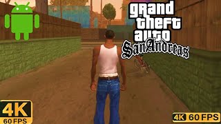 GTA SAN ANDREAS ANROID  Iniciando una nueva partida [upl. by Atikan345]