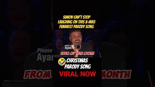 Simon cant stop laughing this Christmas funniest Parody Song🤣 [upl. by Natsyrt137]