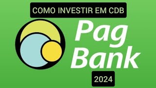 Como investir no CDB PagBank [upl. by Gutow]