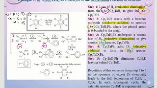 ORGANOMETALLIC CHEMISTRY CHAPTER 6 [upl. by Higgs]