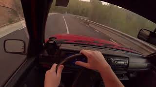 POV Sunset Drive  Pujada Sant Feliu de Codines  VW Golf GTI Mk2 16V [upl. by Elyse664]