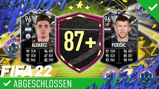 BODENLOS von EA ❌😱 Alvarez VS Perisic Showdown SBC  FIFA 22 Ultimate Team [upl. by Cleres543]