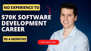 How He Became a Software Developer In Just 4 Months No degree [upl. by Odlanyar]