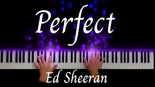 Perfect  Ed Sheeran Piano Cover [upl. by Nanfa]