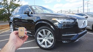 2018 Volvo XC90 Inscription T6 Start Up Test Drive Walkaround and Review [upl. by Gayelord]