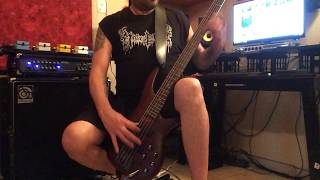 Suffocation  Pierced from Within bass cover [upl. by Llertnauq819]