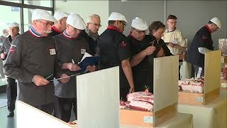 Finale à Rouen du concours du quotMeilleur Apprenti Boucher de Francequot 2019 [upl. by Wie298]